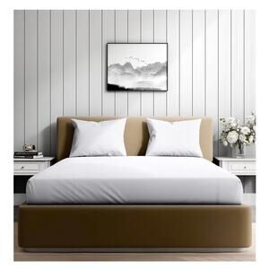 Wakefit 400 Thread Count White 3 piece King Sheet Set NIB